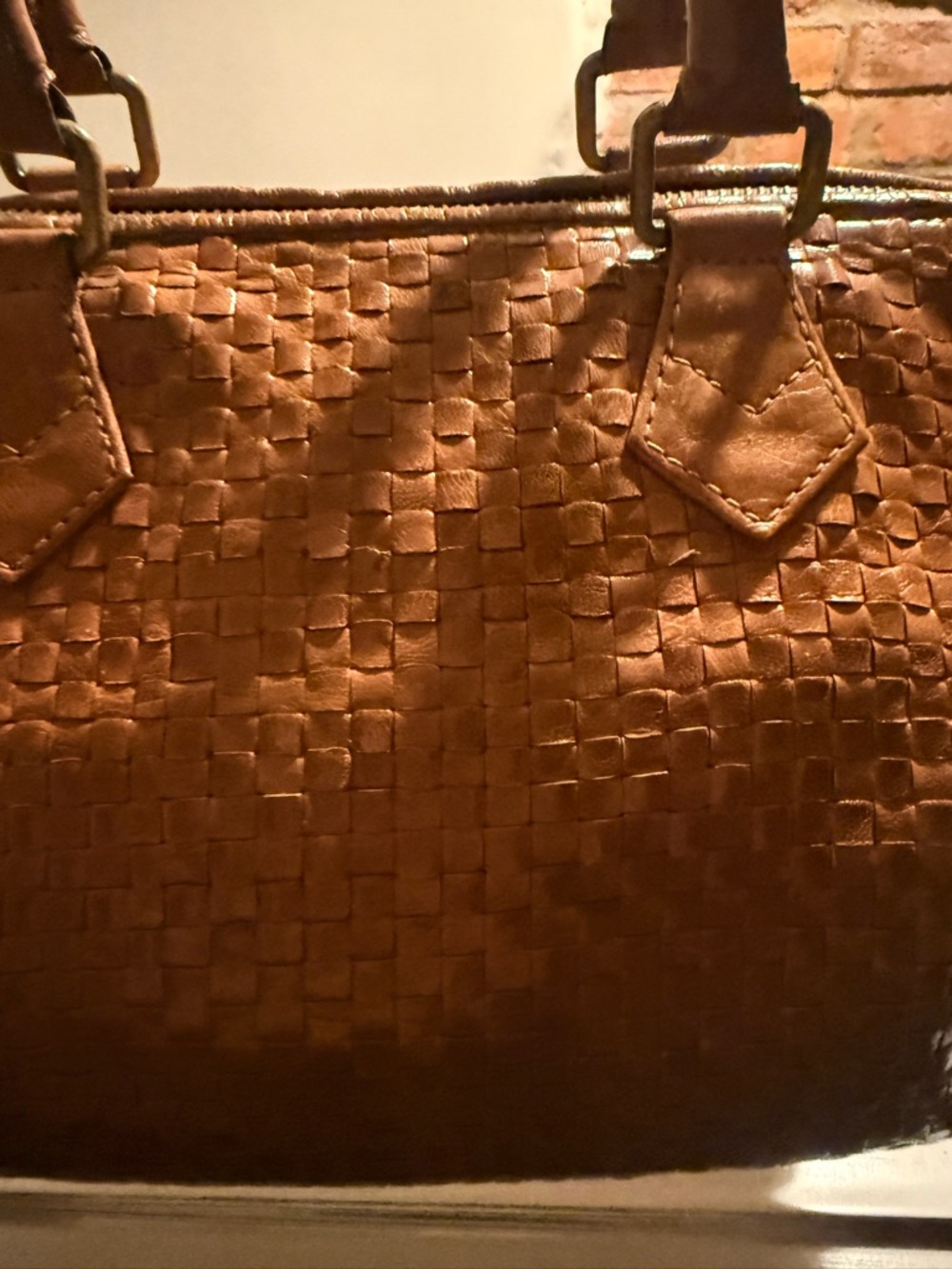 ⭐️⭐️ Rare Fendi Boston Bag - S.A.S. Roma hand-woven "intrecciato" leather design - Picture 2 of 12